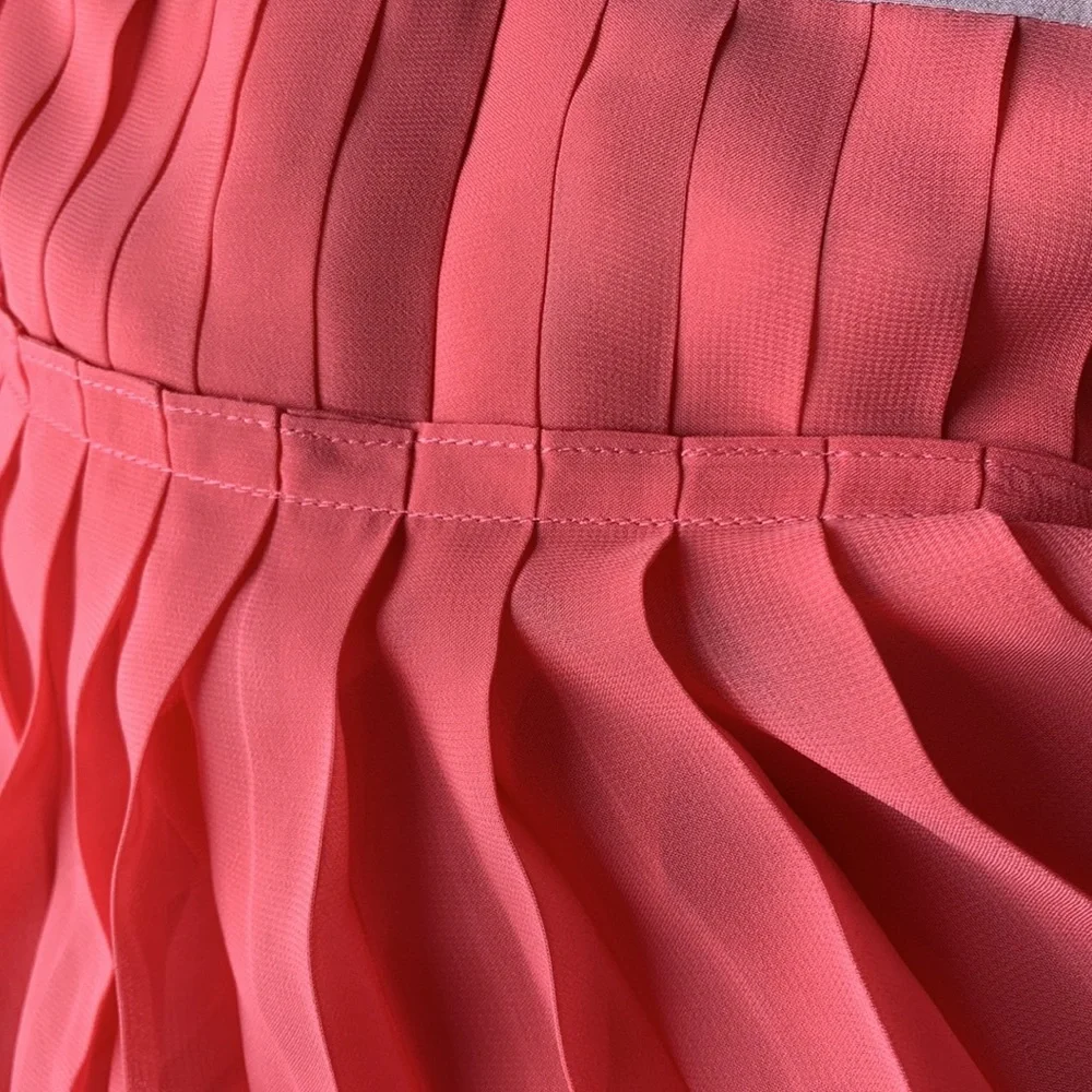 ❤️❤️❤️Club Monaco Colorblock Pleated Maxi Dress size 10❤️❤️❤️ - Picture 8 of 8